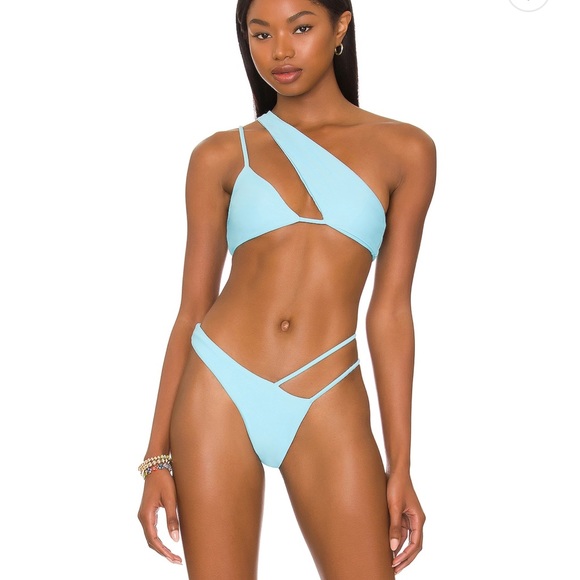 REVOLVE Other - Revolve Lovewave The Tommy Bikini Light Blue Size Medium NWT